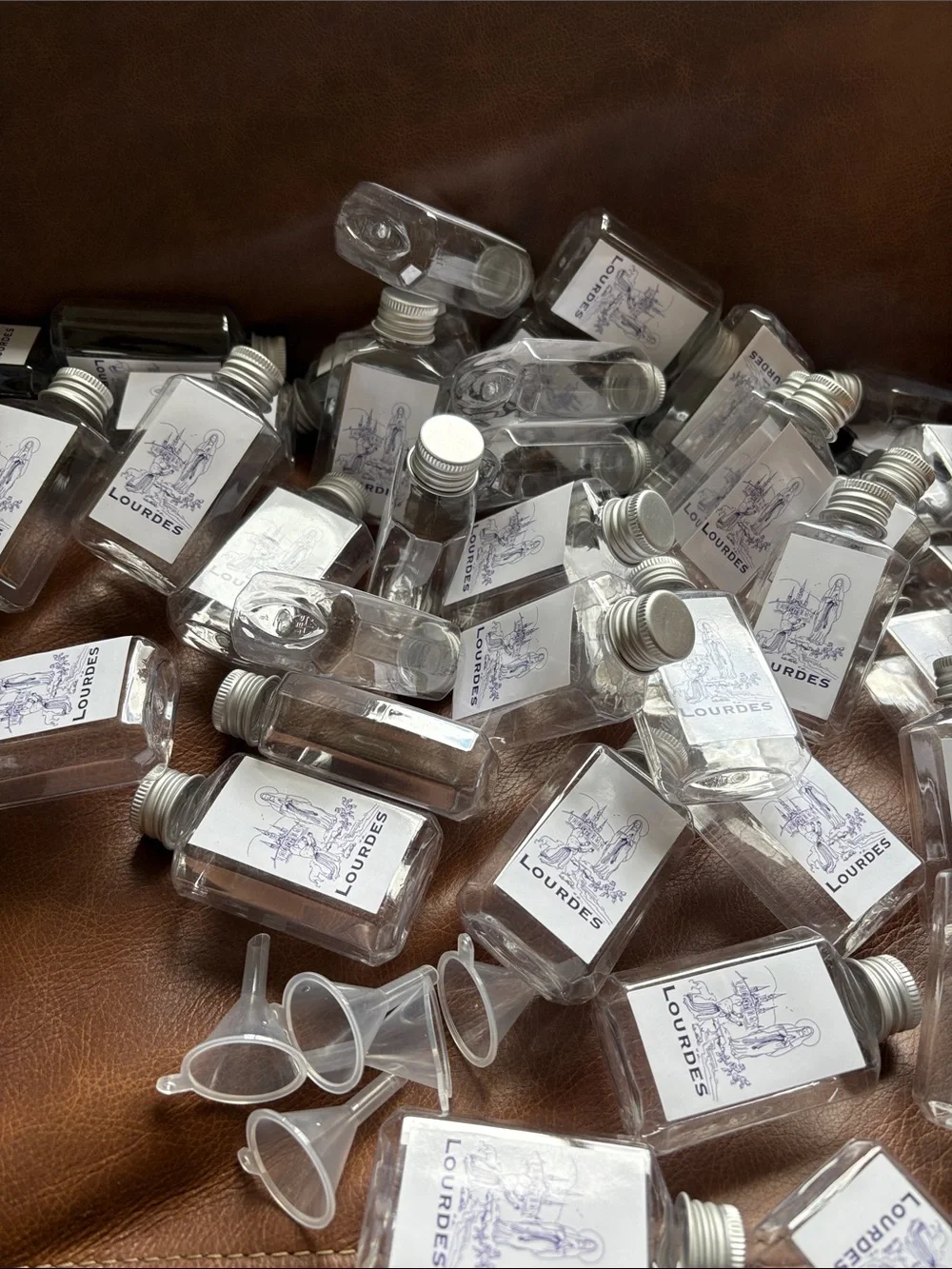 50 Pcs Holy Water Bottles Communion
